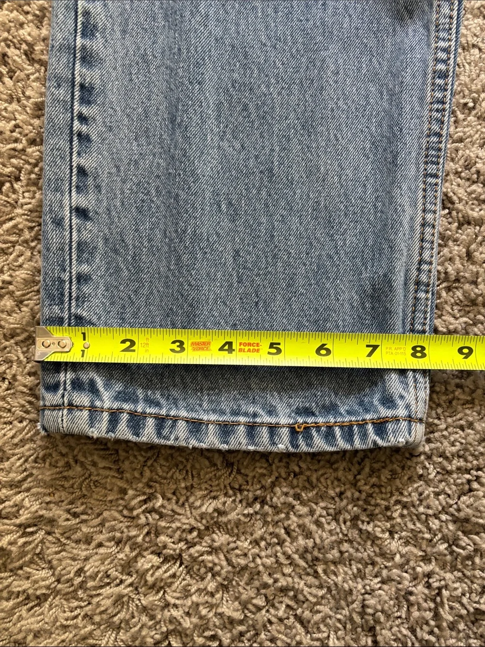Levi's Vintage 550 Light Blue Men's Straight Leg Jeans